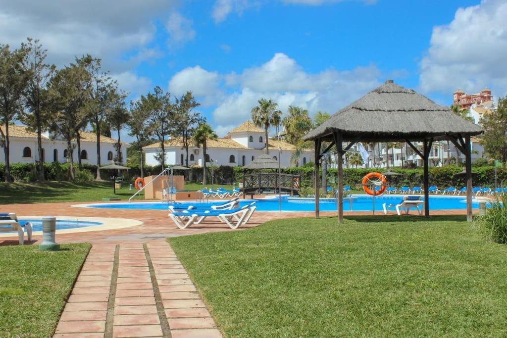 2 Bedrooms Sea And Pool View In Duquesa Golf & Gardens Manilva Castillo de Sabinillas
